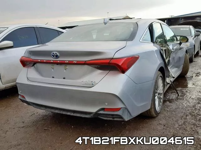 4T1B21FBXKU004615 фото 5