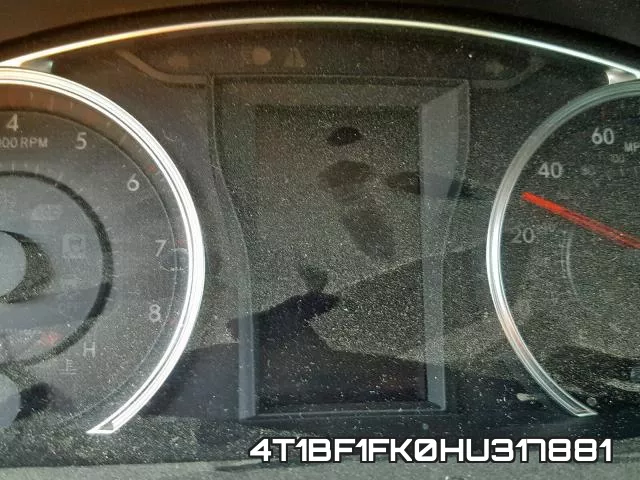4T1BF1FK0HU317881 фото 8