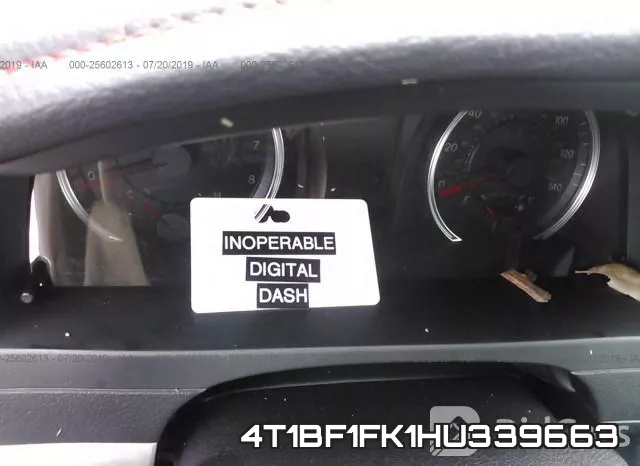 4T1BF1FK1HU339663 фото 8