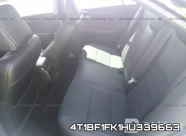 4T1BF1FK1HU339663 фото 9