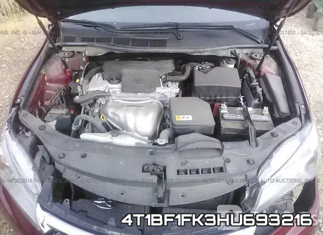 4T1BF1FK3HU693216 фото 2