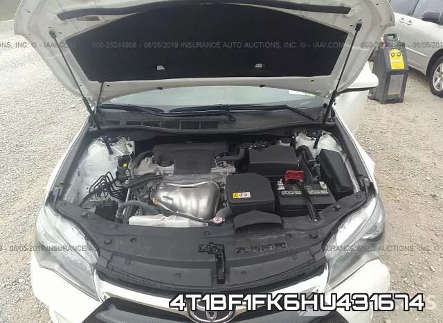 4T1BF1FK6HU431674 фото 2