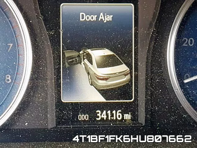 4T1BF1FK6HU807662 фото 9