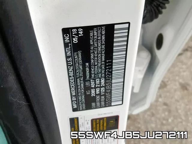 55SWF4JB5JU272111 фото 2