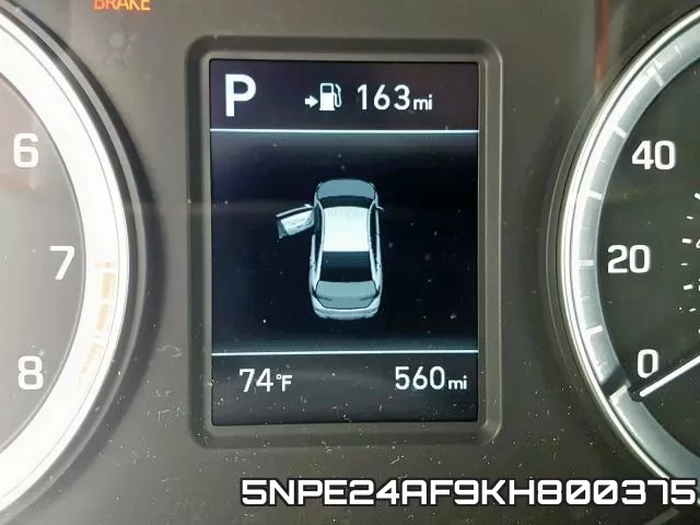 5NPE24AF9KH800375 фото 9