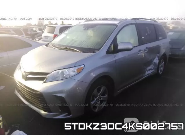 5TDKZ3DC4KS002757 фото 3