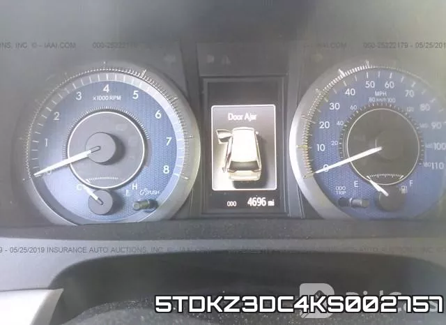 5TDKZ3DC4KS002757 фото 8