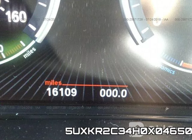 5UXKR2C34H0X04650 фото 8