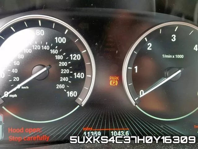 5UXKS4C37H0Y16309 фото 9