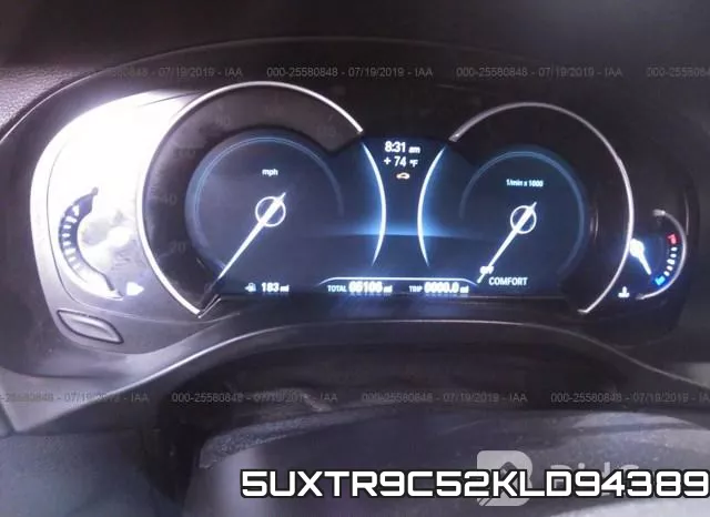5UXTR9C52KLD94389 фото 8