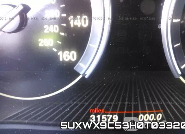 5UXWX9C53H0T03320 фото 8