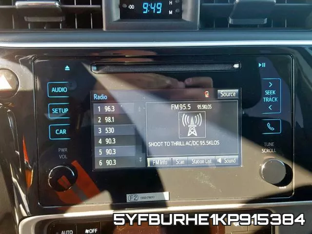 5YFBURHE1KP915384 фото 10