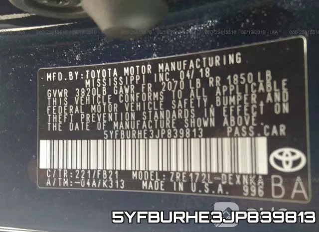 5YFBURHE3JP839813 фото 10