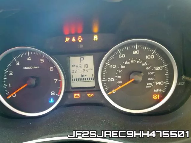 JF2SJAEC9HH475501 фото 9