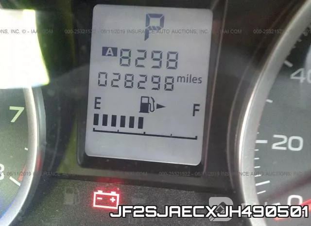 JF2SJAECXJH490501 фото 8