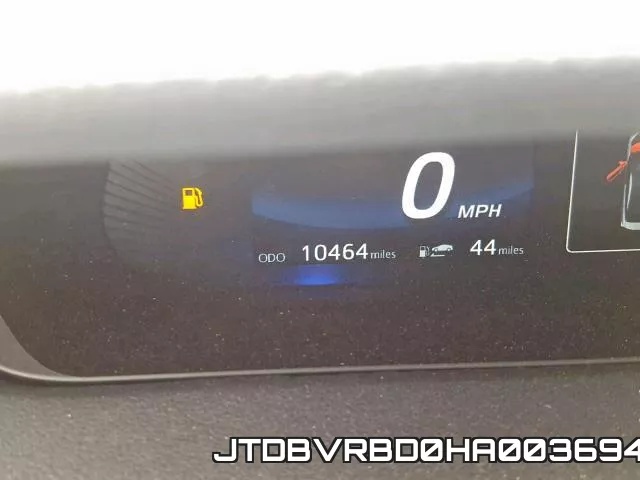 JTDBVRBD0HA003694 фото 9