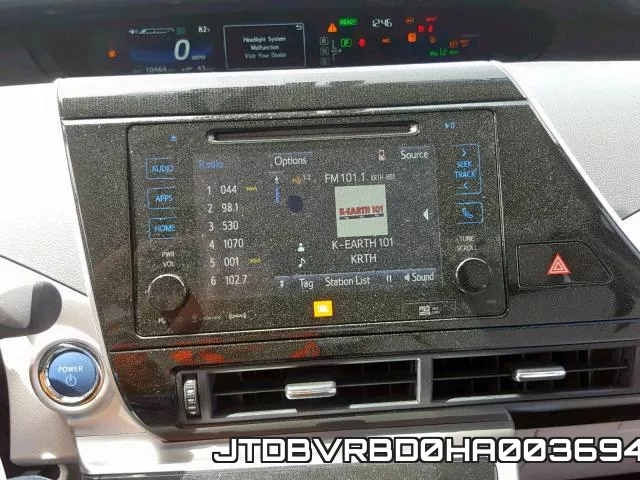 JTDBVRBD0HA003694 фото 10