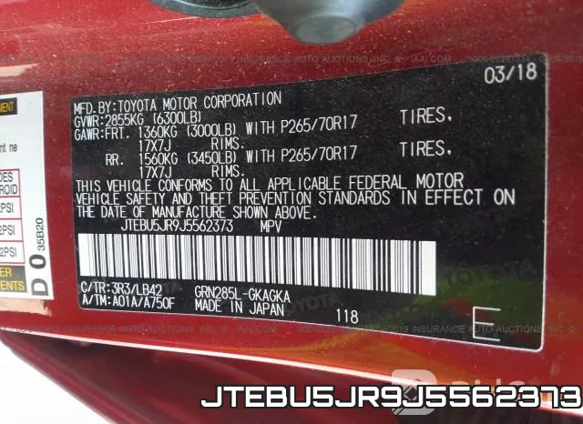 JTEBU5JR9J5562373 фото 9