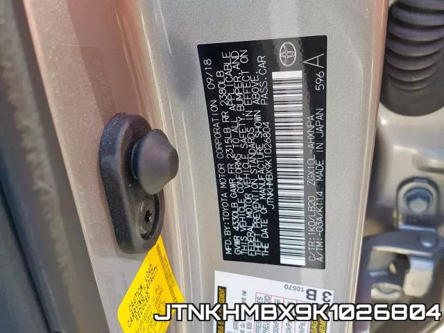 JTNKHMBX9K1026804 фото 2