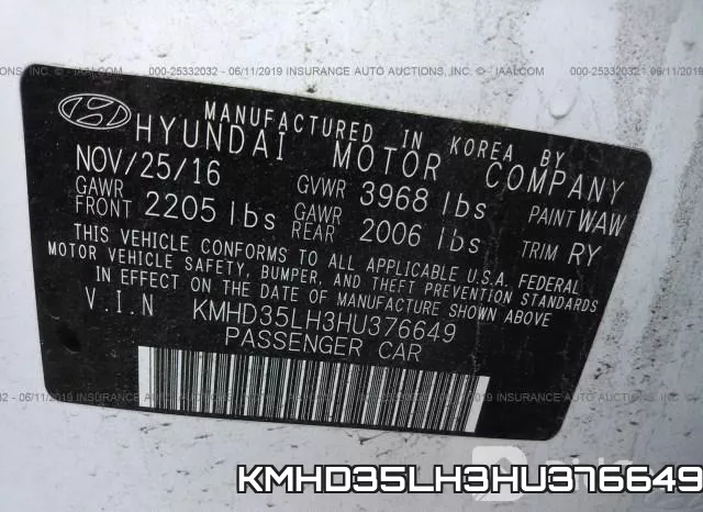 KMHD35LH3HU376649 фото 10
