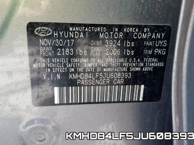 KMHD84LF5JU608393 фото 2