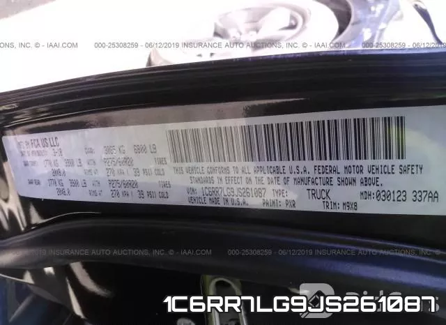 1C6RR7LG9JS261087 фото 10