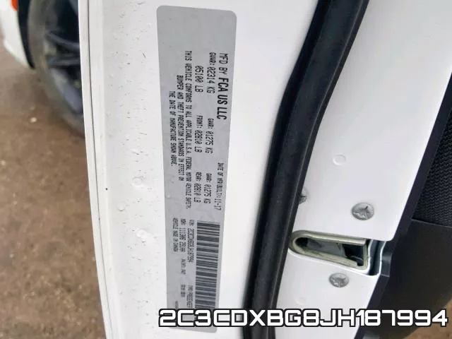 2C3CDXBG8JH187994 фото 2