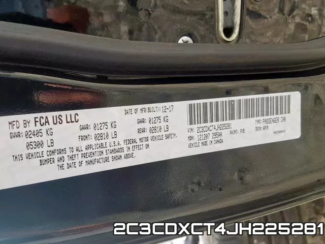 2C3CDXCT4JH225281 фото 2