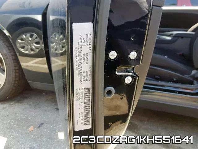 2C3CDZAG1KH551641 фото 2