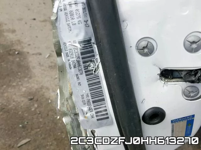 2C3CDZFJ0HH613270 фото 2