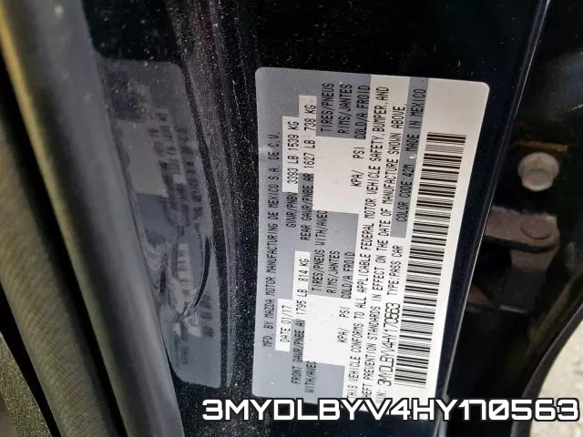3MYDLBYV4HY170563 фото 2