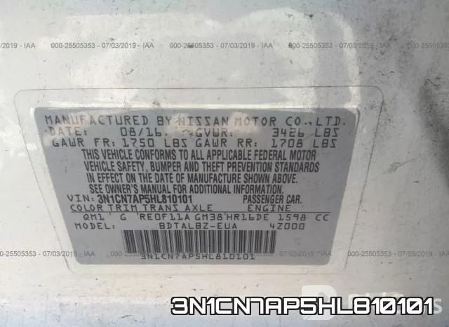3N1CN7AP5HL810101 фото 10