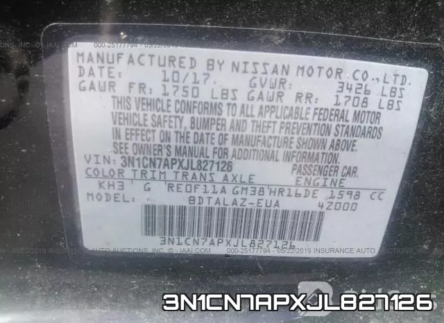 3N1CN7APXJL827126 фото 10
