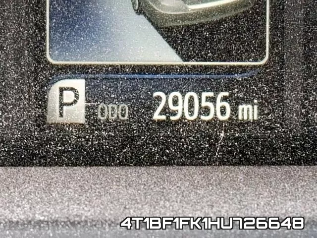 4T1BF1FK1HU726648 фото 9