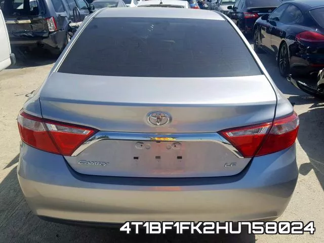 4T1BF1FK2HU758024 фото 2