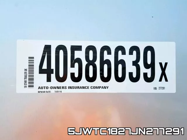 5JWTC1827JN277291 фото 9