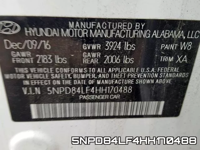 5NPD84LF4HH170488 фото 2