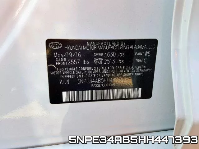 5NPE34AB5HH447393 фото 2