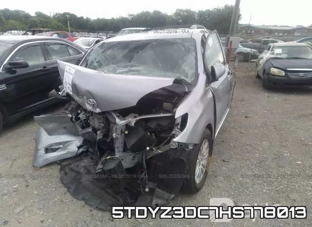 5TDYZ3DC7HS778013 фото 3