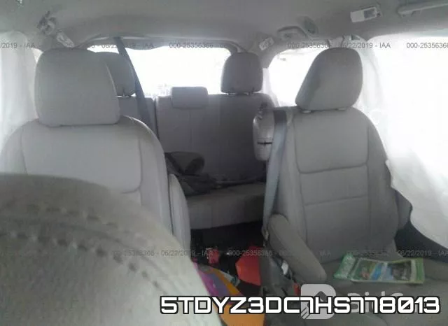 5TDYZ3DC7HS778013 фото 7