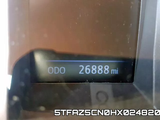 5TFAZ5CN0HX024820 фото 9