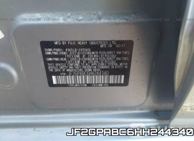 JF2GPABC6HH244340 фото 10