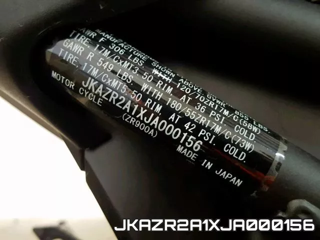 JKAZR2A1XJA000156 фото 2
