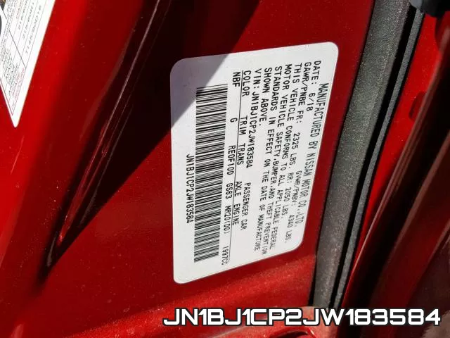 JN1BJ1CP2JW183584 фото 2
