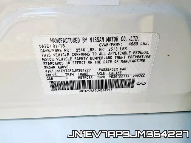 JN1EV7AP3JM364227 фото 2