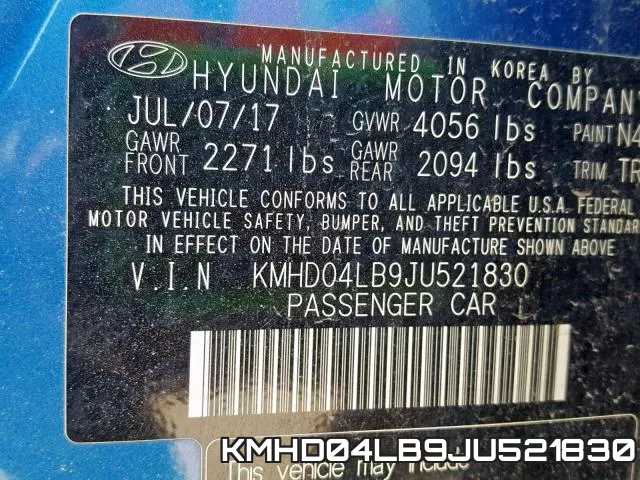 KMHD04LB9JU521830 фото 2