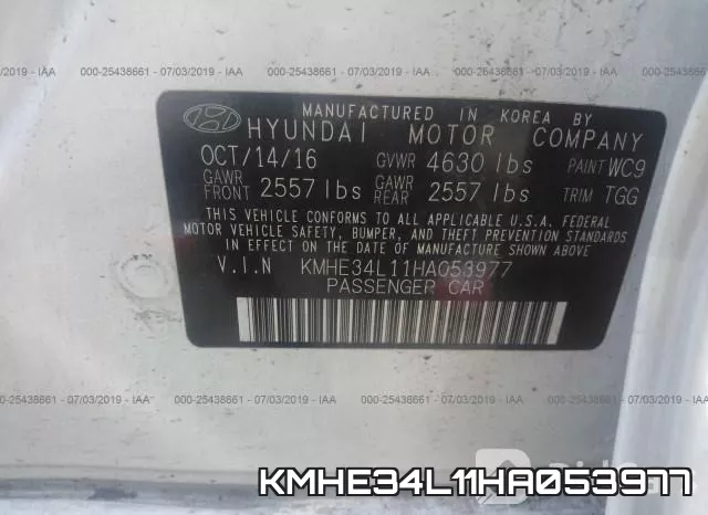 KMHE34L11HA053977 фото 10