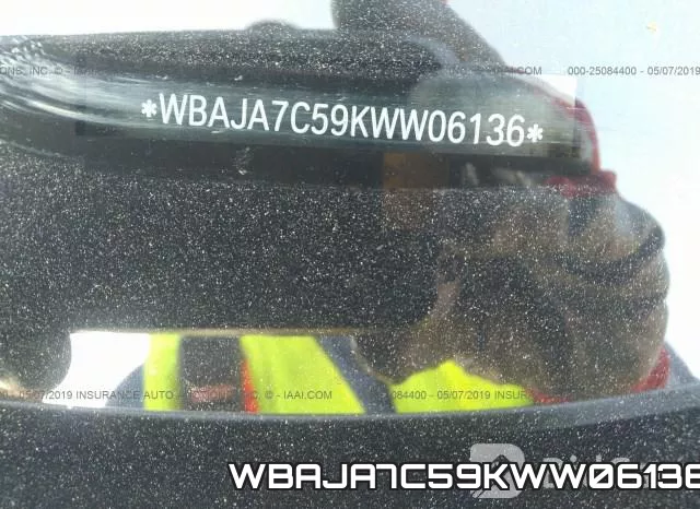 WBAJA7C59KWW06136 фото 10