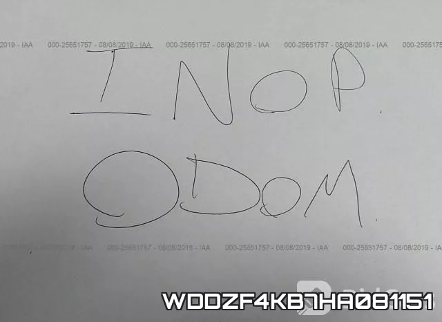 WDDZF4KB7HA081151 фото 8