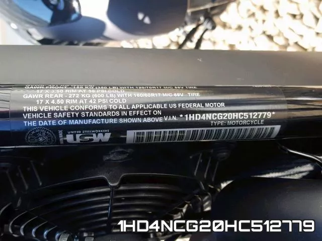 1HD4NCG20HC512779 фото 2
